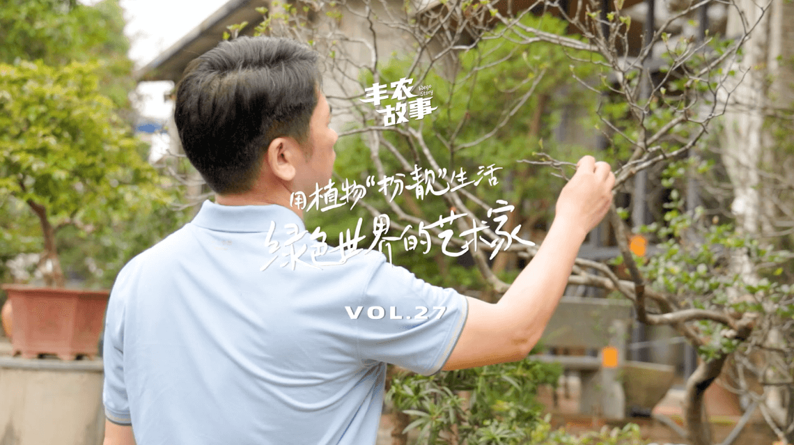 17年，他用一草一木去点亮了一个个家。